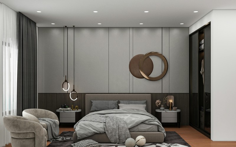 Modern Minimalist Bedroom Interior Design