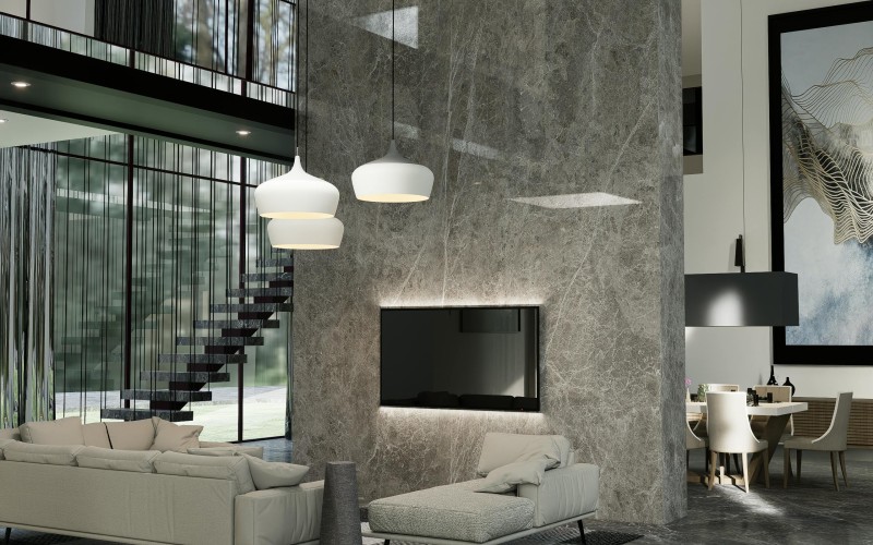 Double-Height Space with Natural Light